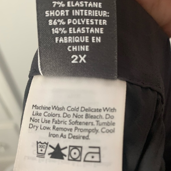 Eddie Bauer tennis skirt skort grey size 2X - Picture 8 of 9